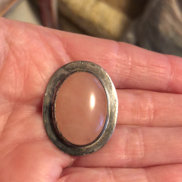 Vintage Rose Quartz Sterling Silver Earrings from the 1990’s! - Picture 15 of 15